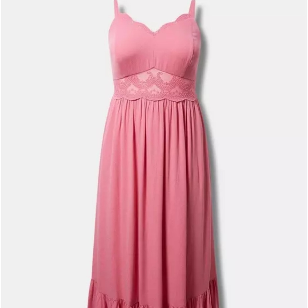 💖💖 Torrid Pink Maxi Dress-Size 2 💖💖